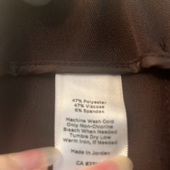 Talbots Brown slacks NWT - Picture 5 of 5